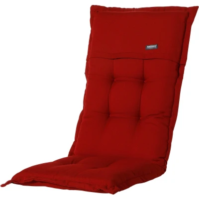 Afbeelding van Madison Kussen lage rug Rib red 105x50 Rood