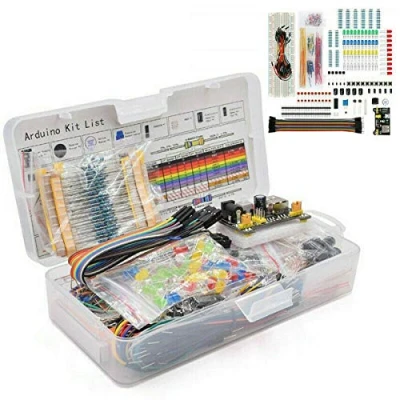 Afbeelding van 1 set Elektronische Component Starter Kit Breadboard LED Zoemer Weerstand Transistor
