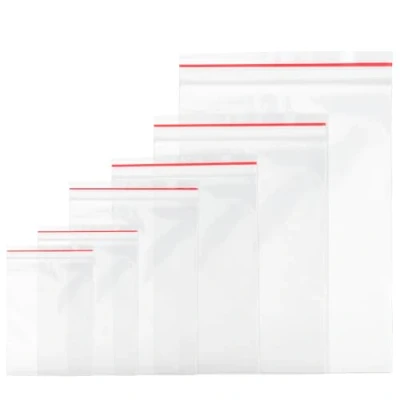 Afbeelding van Baxcdyswe 600 stuks ritszakken, 6 maten, met druksluiting, plastic zakken, ziplock, hersluitbare zakjes, verzegelde zakken ritssluiting en druksluitingen