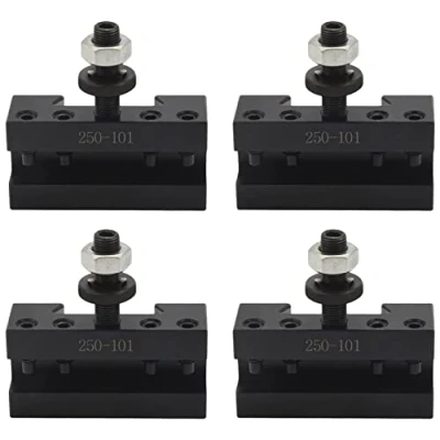 Afbeelding van Ferleiss 4 STKS Draaibank Geconfronteerd Houder Voor Quick Change Draaien Tool 250 101
