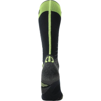 Afbeelding van Skisok UYN Men One Merino Black/Lime Schoenmaat 39 41