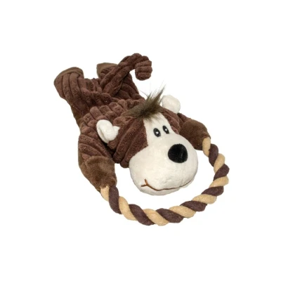 Afbeelding van Zoo friends Matt aap bruin 32,5 x 16 7,5 cm