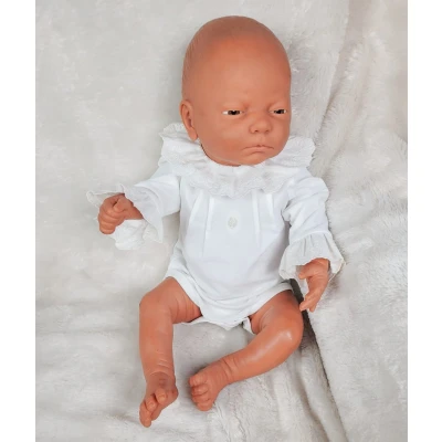 Afbeelding van Patachou Body/Romper Jersey Creme 9 maand maat 74