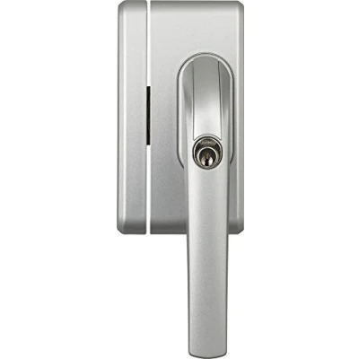Afbeelding van ABUS Extra raambeveiliging FO400N AL0145 raamslot met drukcilinder, gelijksluitend veiligheidsniveau 10 37195 zilver