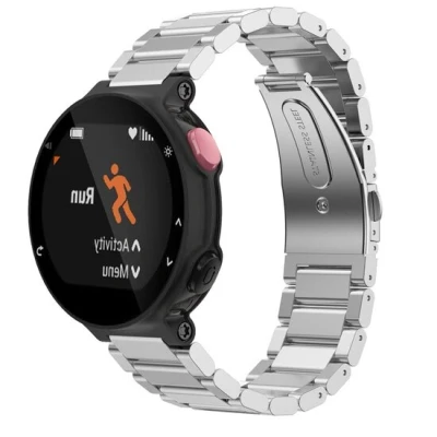 Afbeelding van Stalen schakelband Zilver Garmin Forerunner 220 / 230 235 620 630 735 (XT)