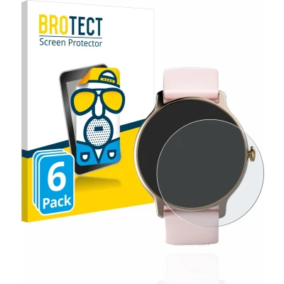 Afbeelding van BROTECT Screenprotector voor Hama Fit Watch 4910 Folie Beschermfolie matte (6 Stuks)