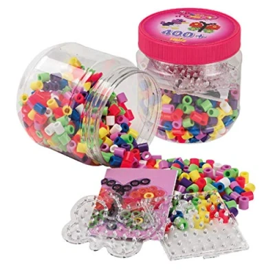 Afbeelding van Hama Ton Maxi Beads And Pegboards 400 Kralen 8791
