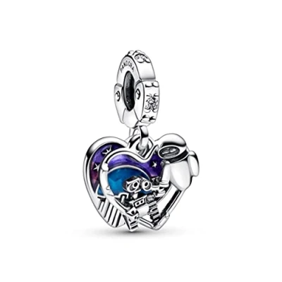 Afbeelding van Pandora Disney 792518C01 Hangbedel Pixar Wall E &amp; Eve