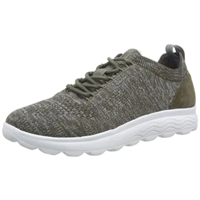 Afbeelding van Geox Heren U SPHERICA Sneaker, Militair, 42 EU, legergroen, EU