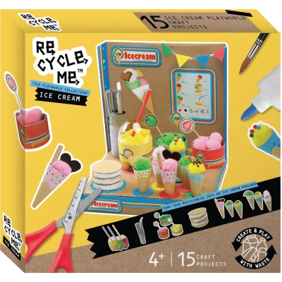 Afbeelding van Re Cycle Me Knutselset Playworld Ice Cream Shop