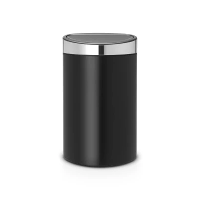 Afbeelding van Brabantia Touch Bin 40 liter mat/zwart