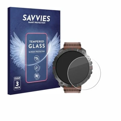 Afbeelding van Savvies Glas Screenprotector voor Polar Grit X2 Pro Titan Gehard Beschermglas 9H (3 Stuks)