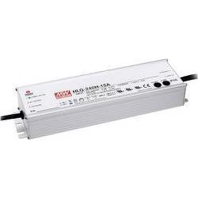 Afbeelding van Mean Well HLG 240H 24 LED driver, transformator Constante spanning, stroomsterkte 240 W 10 A V/DC PFC schakeling, Overbelastingsbescherming 1