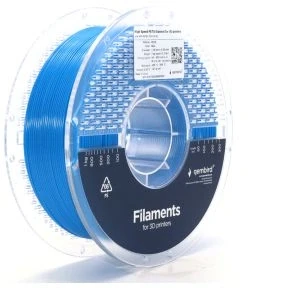 Afbeelding van GEMBIRD High Speed PETG 1.75 mm 1kg Blauw PETG1.75HY 01 B 3D Printer Filament