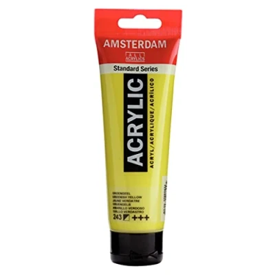 Afbeelding van Amsterdam AAC 120 ml groengeel acryl