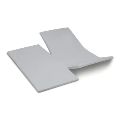 Afbeelding van Cinderella Topper Hoeslaken Met Dubbele Split tot 15cm Jersey 180x200