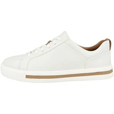 Afbeelding van Clarks UN MAUI LACE Sneakers laag, Dames, Maat: 38, White Leer