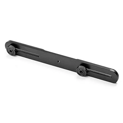 Afbeelding van Fotover Dual Flash Beugel Houder Met Dubbele 1/4 &#039;&#039;Schroef Mount Voor Fotografie Studio Video Licht Stand DSLR Camera Speedlite