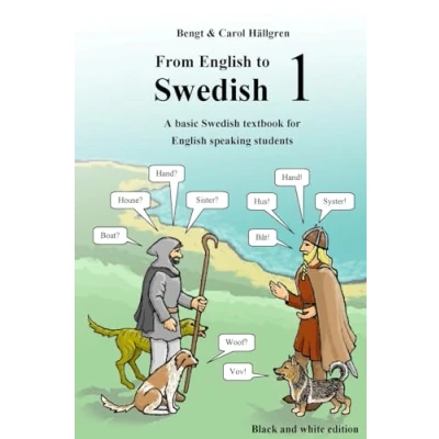 Afbeelding van From English to Swedish 1: A basic textbook for speaking students (black and white edition)