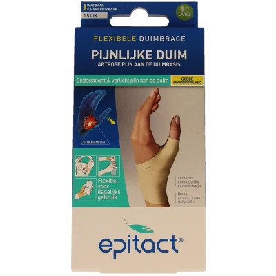 Afbeelding van Epitact Duim orthese dag links L 1 stuks