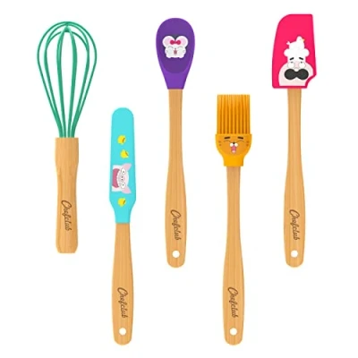Afbeelding van De Chefclub Kids Mini Utensils: Schattig keukengerei voor jonge chefs