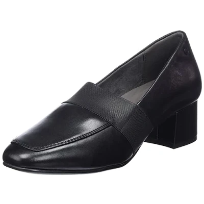 Afbeelding van Tamaris Comfort Trotteur Klassieke pumps, Dames, Maat: 37, Black Leer