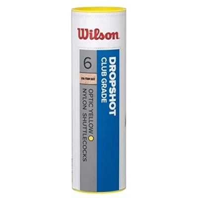 Afbeelding van Wilson Dropshot Badminton Shuttles voor volwassenen, uniseks