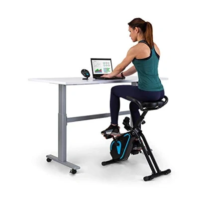 Afbeelding van Azura Desk Bike hometrainer 7,5 kg vliegwielmassa riemaandrijving