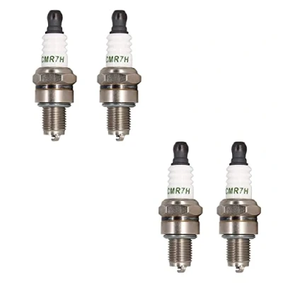 Afbeelding van 4 Stuks Torch CMR7H Bougie vervangen voor NGK 3066/CMR7H, Champion 965/RZ7C RZ7CT10, Brisk TR14C TR14S, Autolite 4194, Tanaka 018 16005 20, AC7R, Husqvarna 581362301
