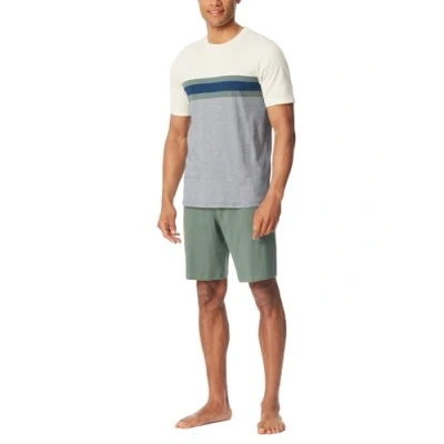 Afbeelding van Schiesser Casual SET Pyjama, Heren, Maat: 58, Khaki
