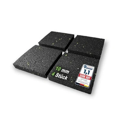 Afbeelding van PREMIUM universele rubberen pads antislip onderlaag wasmachine droger stop meubels geluidsisolatie luidspreker antislipmat fitnessapparaat