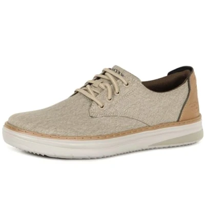 Afbeelding van Skechers Hyland Ratner Heren Canvas Schoenen, Kaki, 43 EU
