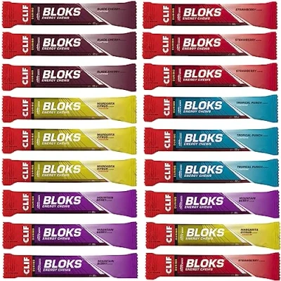 Afbeelding van CLIF Bloks fruitgums testpakket ,18 x 60 gram, verschillende soorten