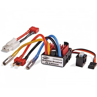 Afbeelding van Carson Dragster Brushed 500906264 Rijregelaar 70A Accessoires voor RC modellen, op afstand bestuurde tuningonderdeel, reserveonderdeel voertuigen