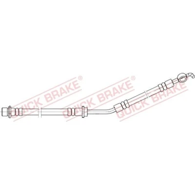 Afbeelding van Quick Brake Remslang 58.866