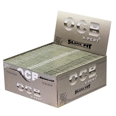 Afbeelding van OCB X PERT Slimfit King Size Slim Rolling Papers sigarettenpapier 50 stuks