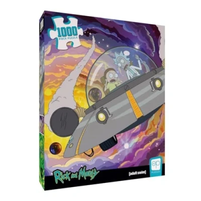 Afbeelding van Rick and Morty “The Outside World is Our Enemy, Morty! Puzzel 1000 Stukjes
