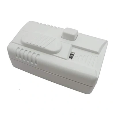 Afbeelding van Led voetdimmer, wit, 100 W, 300 traploos dimbaar, voor dimbare ledlampen, dimbaar met snoer en stille dimmer (100 W wit)