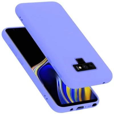Afbeelding van Cadorabo Hoesje geschikt voor Samsung Galaxy NOTE 9 Case in LIQUID LICHT PAARS Beschermhoes TPU silicone Cover
