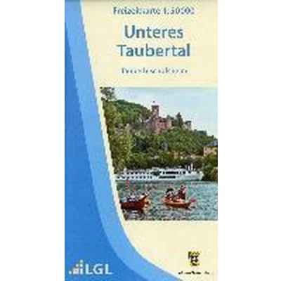Afbeelding van Freizeitkarte Unteres Taubertal 1 : 50 000