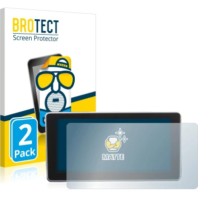 Afbeelding van BROTECT Screenprotector voor Audi A4 B9 2016 Folie Beschermfolie matte (2 Stuks)