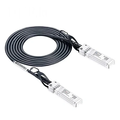 Afbeelding van Elfcam® 10 Gb DAC SFP+ kabel naar met directe bevestiging, Direct Attach Copper (DAC) Twinax Cable (1 m)
