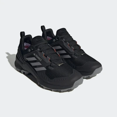 Afbeelding van Adidas Terrex Swift R3 GTX Sneakers laag, Heren, Maat: 41 1/3, Core black/grey three/solar red Kunststof/ textiel