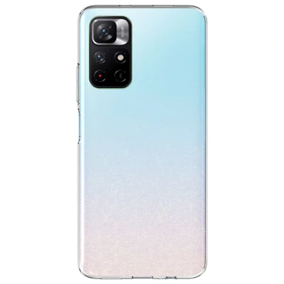 Afbeelding van Xiaomi Redmi Note 11S (4G) Hoesje Siliconen en TPU (zacht) iMoshion Softcase/Backcover Transparant Telefoonhoesje