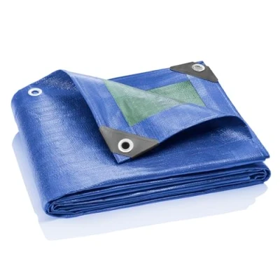 Afbeelding van GardenMate 4x5m Afdekzeil UNIVERSAL 90g/m2 Blauw/Groen dekzeil afdekhoes