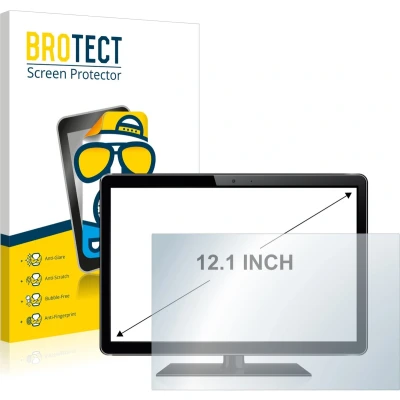 Afbeelding van BROTECT Screenprotector voor Industriële Monitoren met 12.1 inch Schermen [247 mm x 186 mm, 4:3] Folie Beschermfolie matte (2 Stuks)