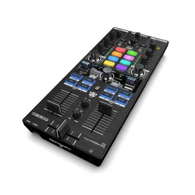 Afbeelding van Reloop Mixtour Pro portable 4 decks DJ controller voor Algoriddim