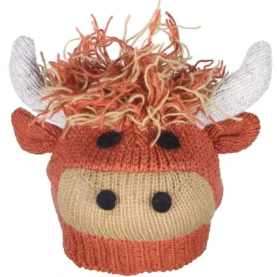 Afbeelding van Pachamama Highland Cow Hoge Land Koe Muts Unisex Fair Trade