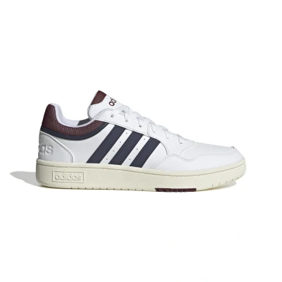 Afbeelding van adidas Originals Hoops 3.0 sneakers wit/donkerrood/donkerblauw