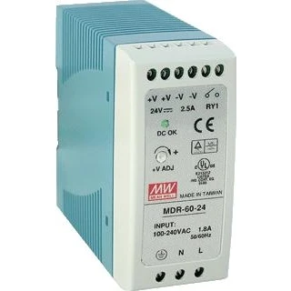 Afbeelding van Meanwell voeding mdr60 24vdc 2 50a mdr 60 24
